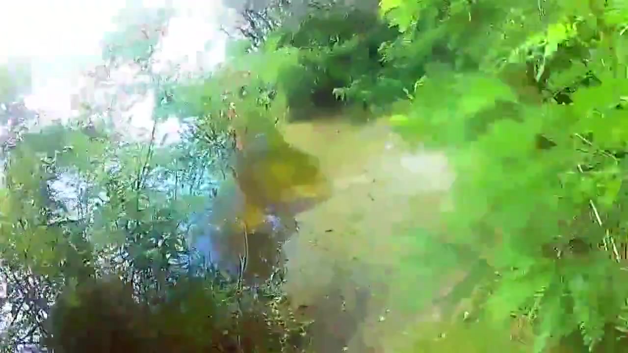 Рыжая бабёнка помочила ножки в озере, и сразу же к любовнику на член